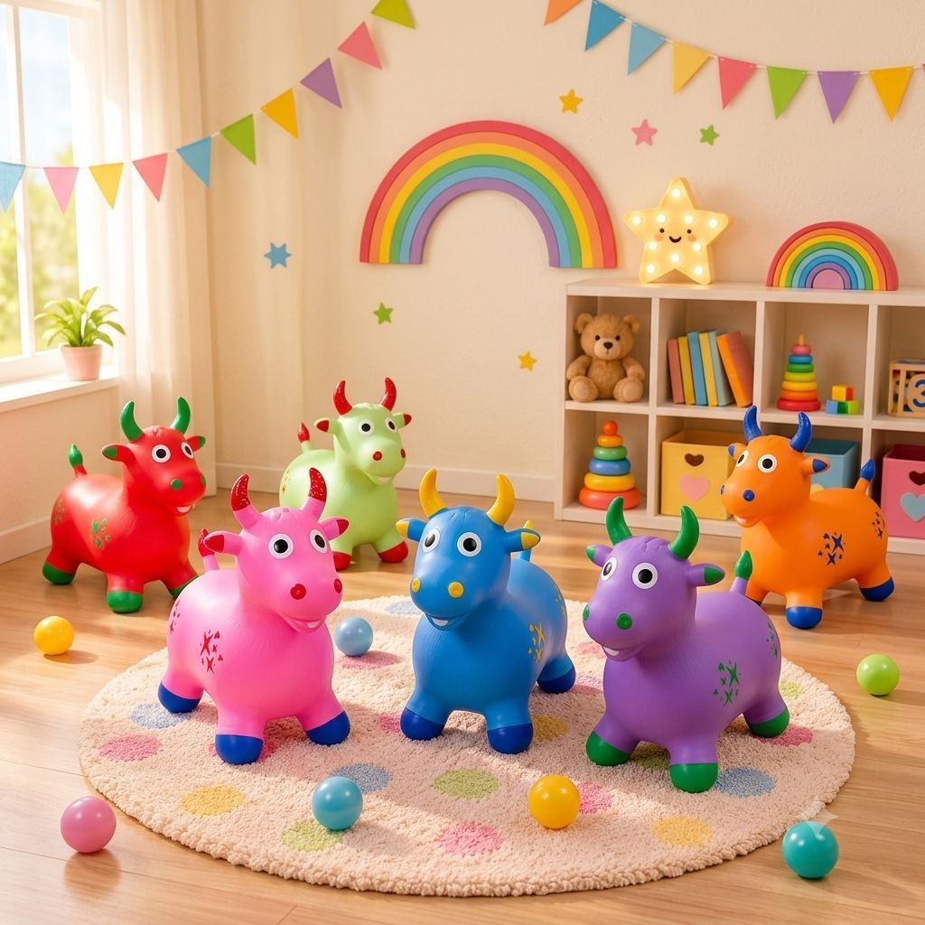 Mainan Kuda Kudaan Anak | Mainan Kuda kudaan karet Anak | Mainan Kuda kudaan Jumping Animal |