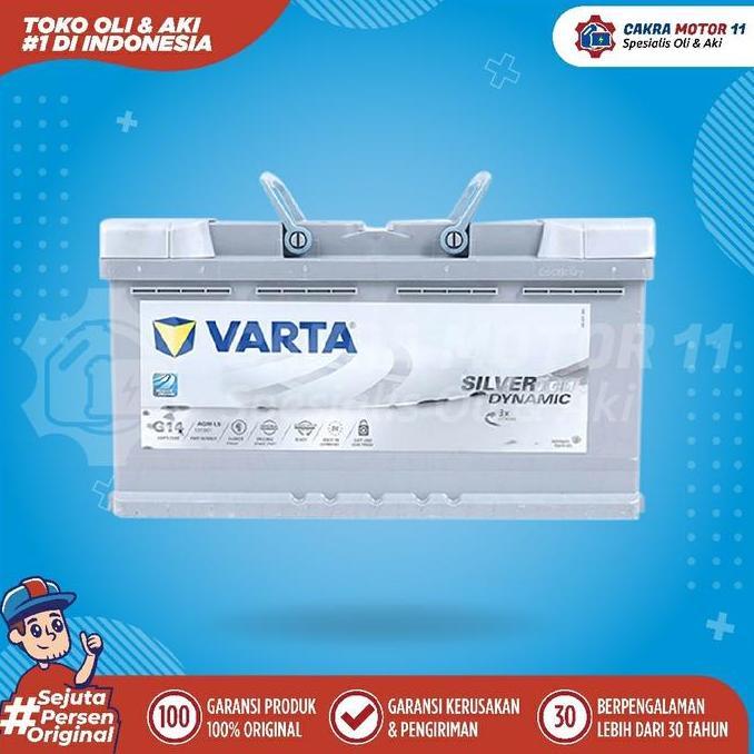 Varta Silver Dynamic AGM 59501 Aki Mobil