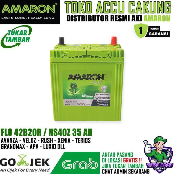 50B20R FLO 40 AH Setara NS40Z 36B20R (Tukar Tambah)