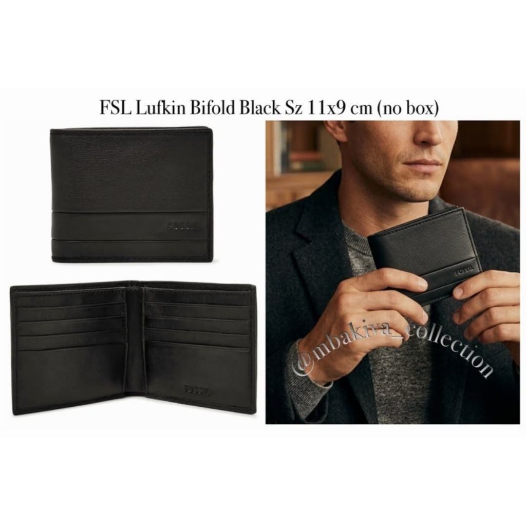 FOS Lufkin Bifold Black (no box)
