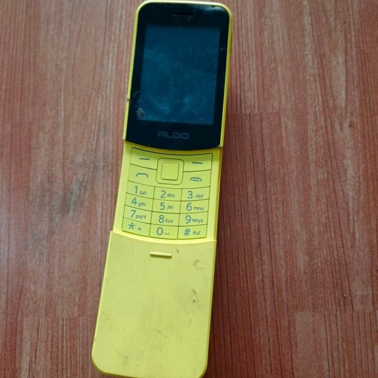 hp merk aldo jadul antiq tanpa cas mulus