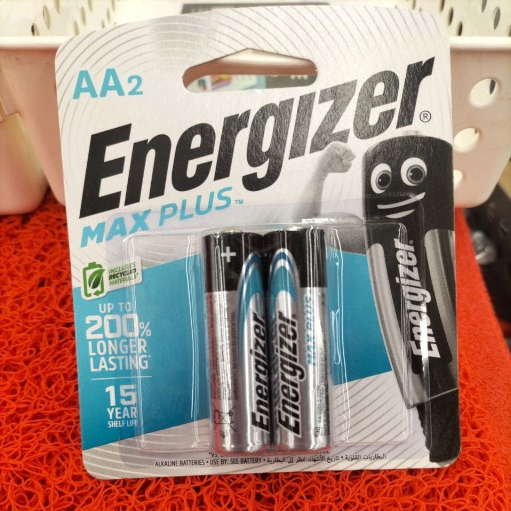 Batu Baterai Energizer Max Plus AA isi 2