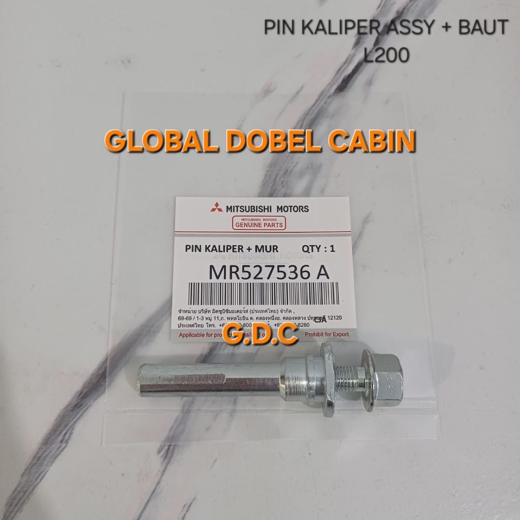 Pin kaliper assy + baut L200 Strada MR527536A