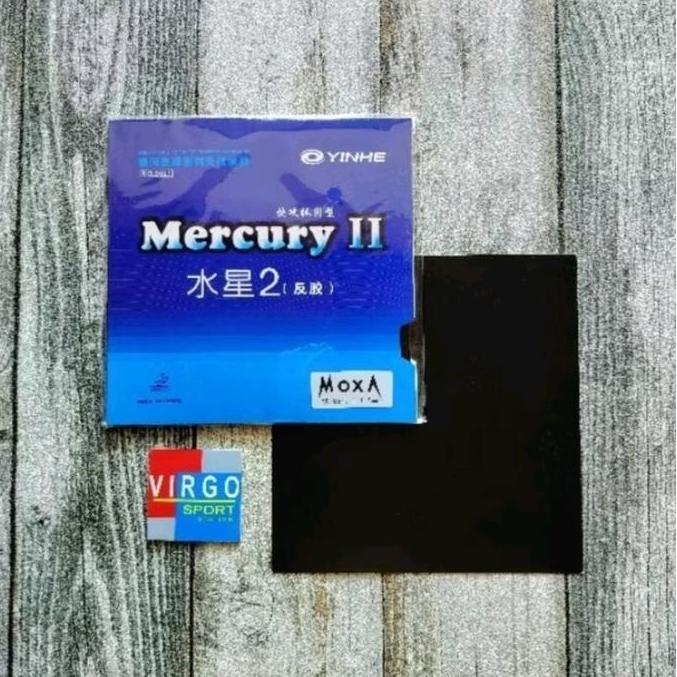 Yinhe Mercury ll spon tipis karet rubber bat bet pingpong tenis meja 100%ORIGINAL!!