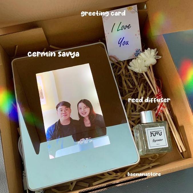 Hampers Cermin Ajaib Savya - Hadiah Wisuda Wedding Ultah Anniversary Wajah