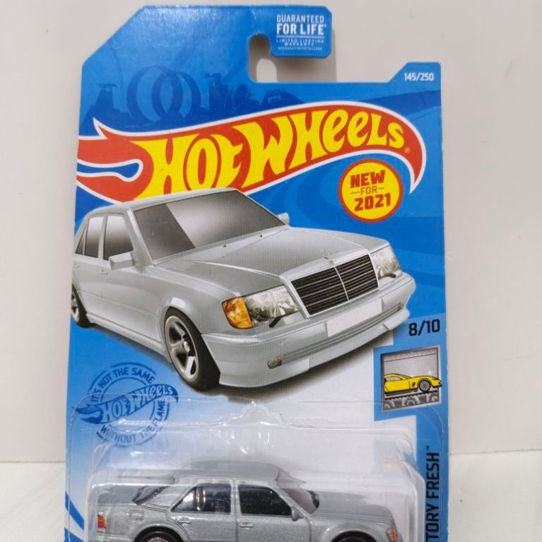 hotwheels mercy 500E silver