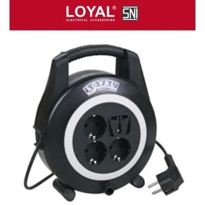Rexcom- Loyal Kabel Roll Ly110 Yunior Kabel Roll Ly 110 Kabel Gulung Kabel Extension Listrik