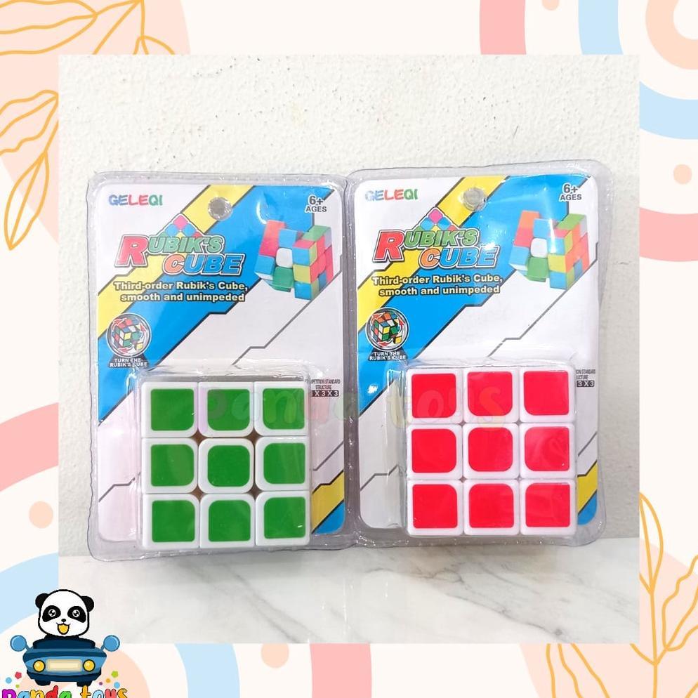 Panda Toys Semarang Mainan Edukasi Anak Rubik Kubus 3 X 3 - Rubik's Cube Warna-Warni Kenyamanan Prod