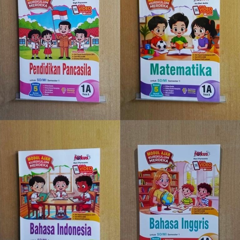 LKS FOKUS & KUNCI JAWABAN KLS 1 SEMESTER 1 THN 2026/2027