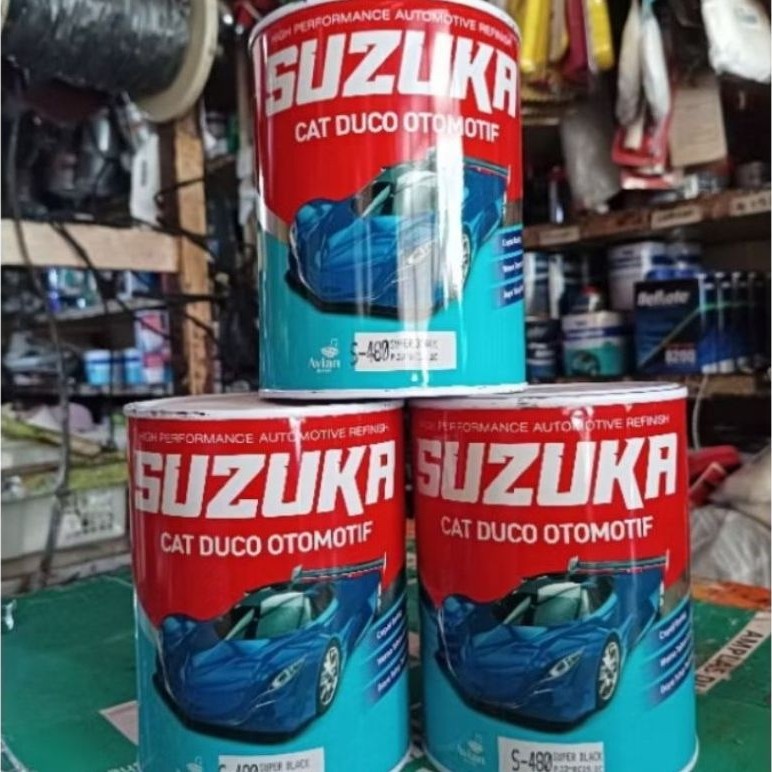 CAT NC SUZUKA SUPER BLACK S-480 KEMASAN 1KG