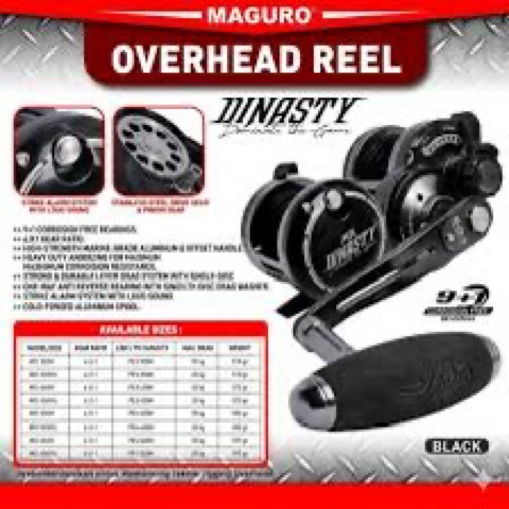 Reel OH maguro dinasty OVERHEAD REEL