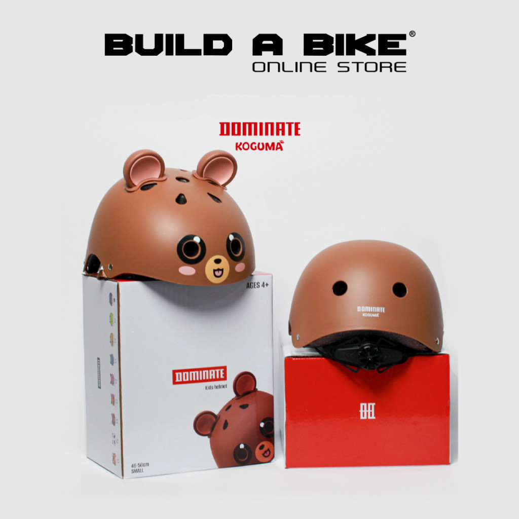 Helm Sepeda Anak DOMINATE X KOGUMA Kids Helmet