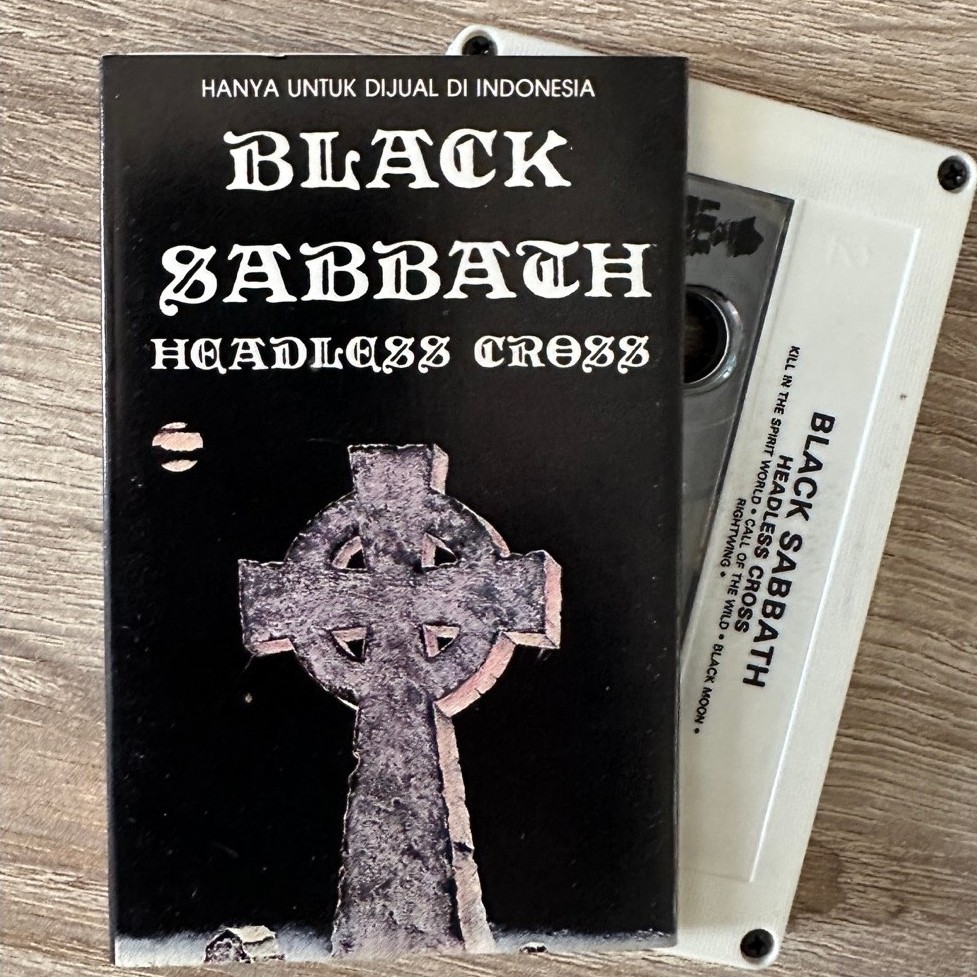 Kaset Pita Black Sabbath - Headless Cross