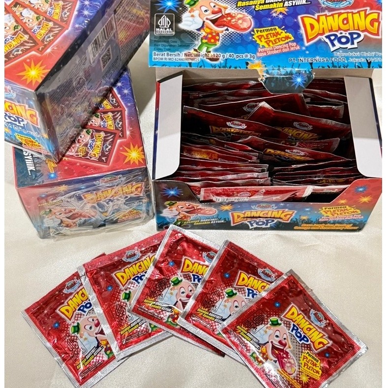 Dancing pop/ Permen pletak pletok/ Permen jadul/ jajanan jaman dulu