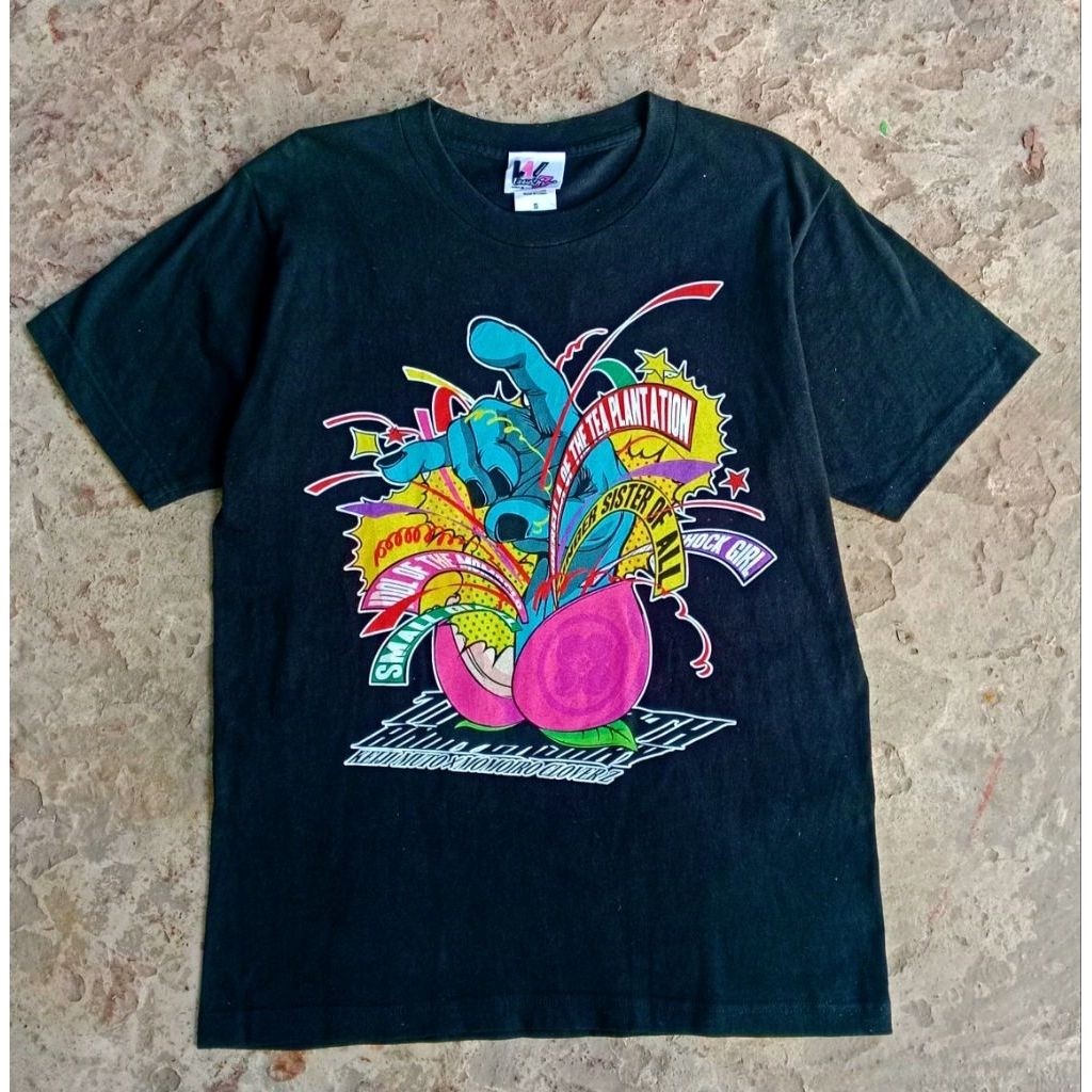 T-Shirt Momoiro Clover Z Wrestle-1 Keiji Muto 30th Anniversary Size S