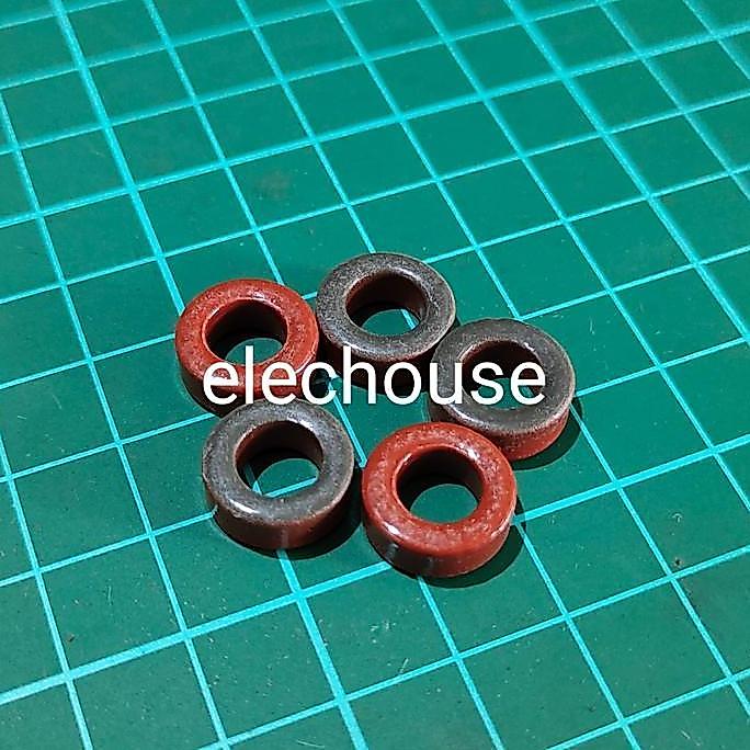TOROID T50-2 FT50-2 FERIT FERITE FERRITE MERAH HITAM ELE99