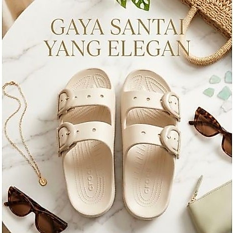 Sandal Buckle Ivory