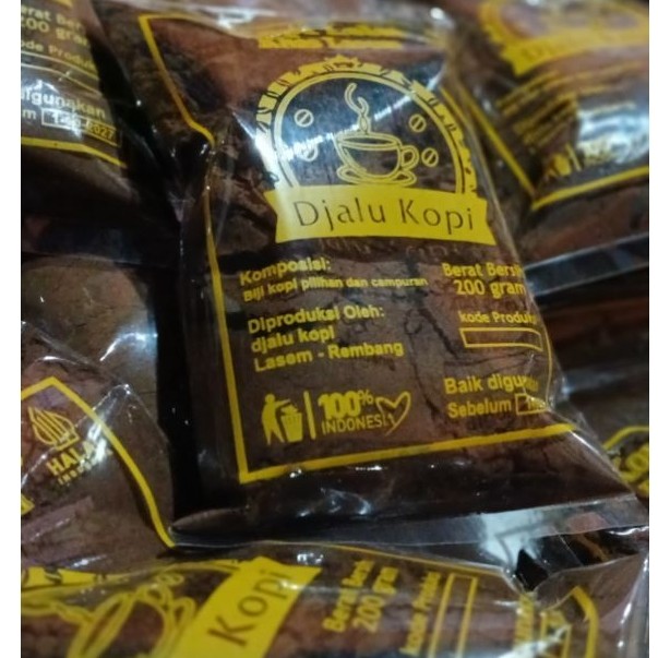 KOPI LELET KHAS LASEM |DJALU KOPI 200G