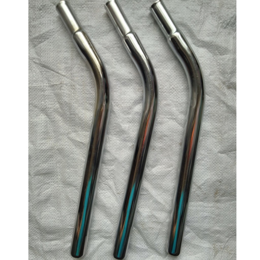 Seatpost Tiang Sadel Saddle Sepeda Bengkok