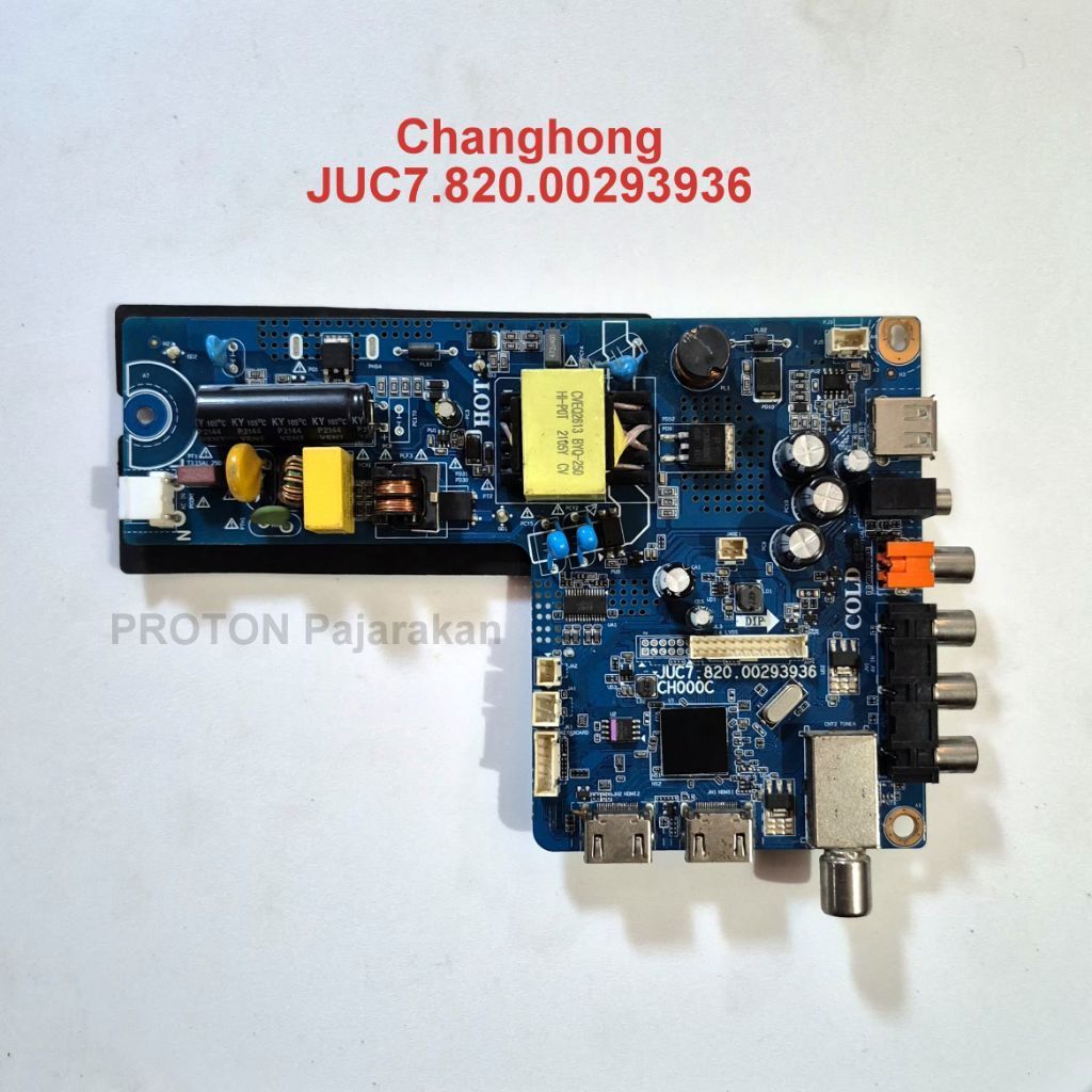 Mainboard LED TV Changhong L24G3 Matherboard LCD JUC7.820.00293936 CH000C Modul MB BRAVIS LED-24G500