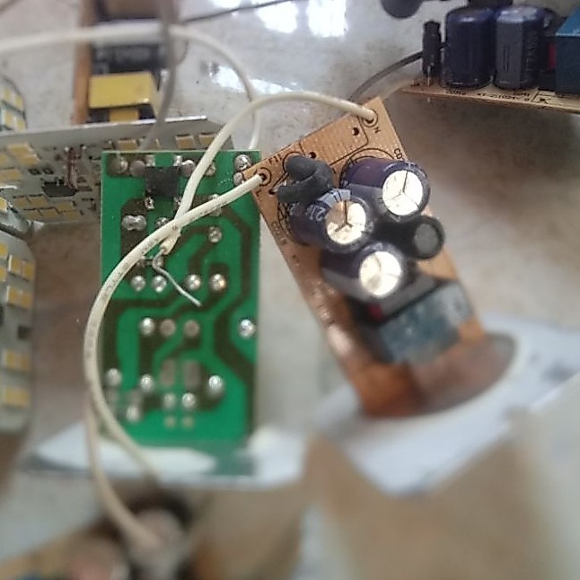 driver + pcb LED Philip 19 watt off