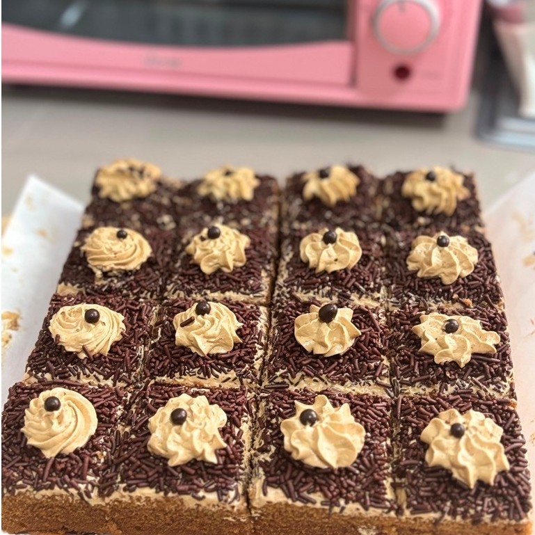 Bolu Jadul Moka / Cake Potong Moka