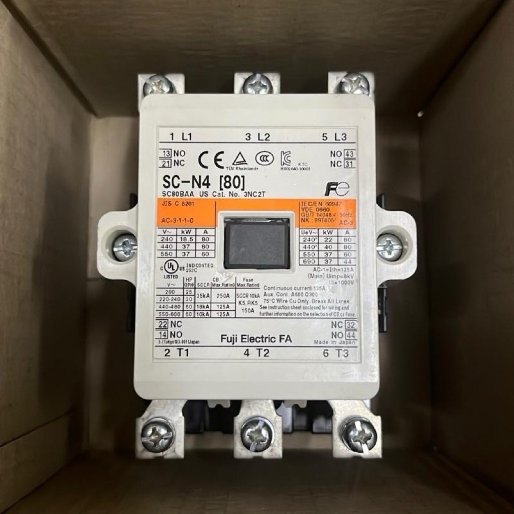 SC-N4 220V CONTACTOR FUJI SC-N4 220V Original