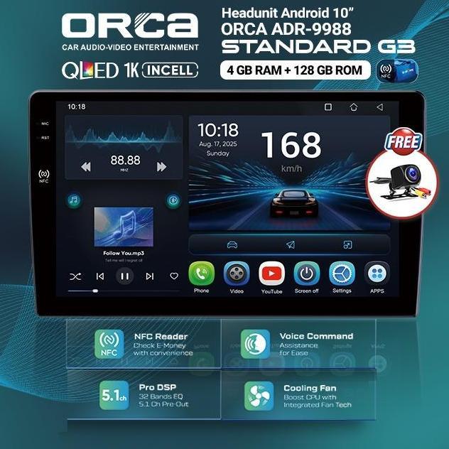 KOLANAME Head Unit Android 10 inch XPANDER 2022 ORCA