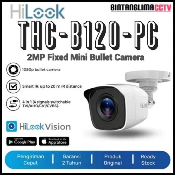 Cctv- Camera Cctv Hilook 2Mp Full Hd 1080P Kamera Cctv Outdoor Hilook 2Mp