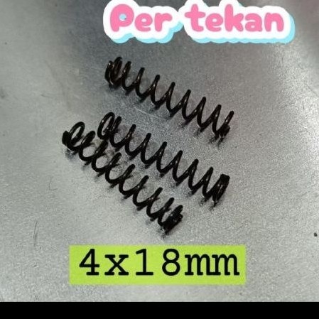PER SPRING TEKAN PANJANG 18MM