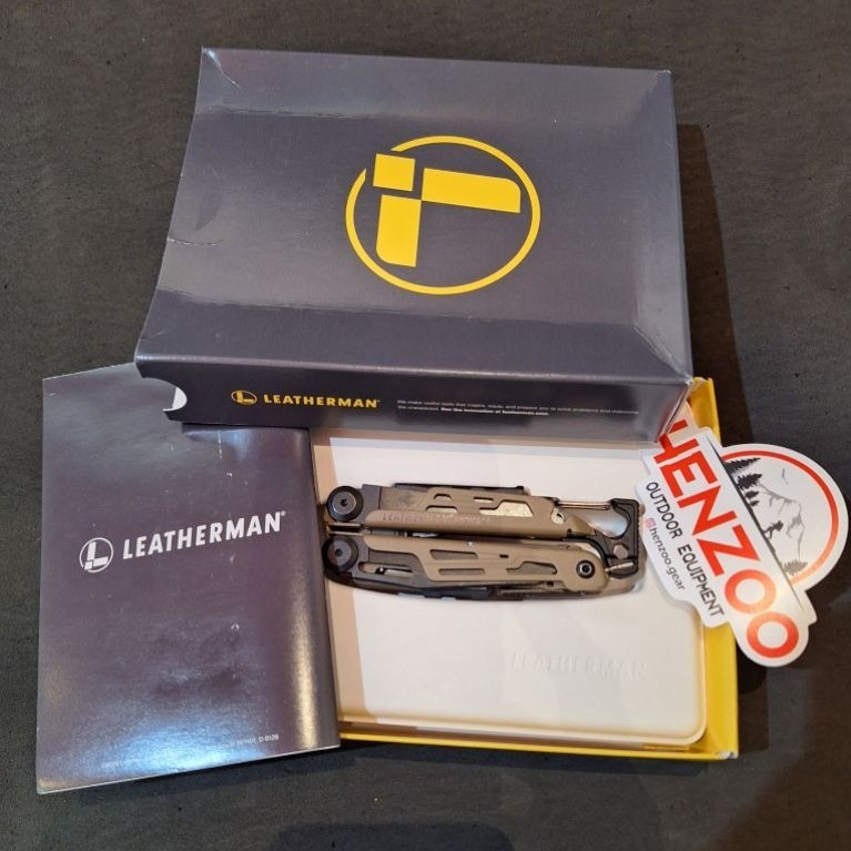 LEATHERMAN SIGNAL Multitools Pisau Lipat Camping Hiking Pisau Serbaguna
