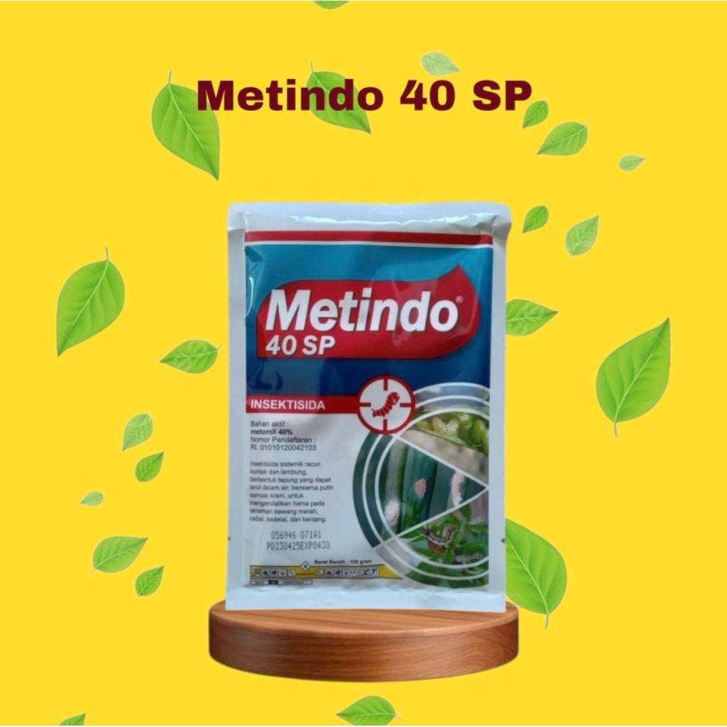 Metindo 40 SP - Insektisida Efektif untuk Mengendalikan Hama Tanaman - 200g, 100g Metindo 40Sp