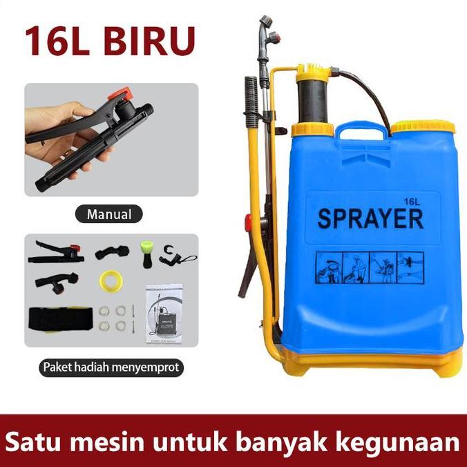 Leeone Sprayer Manual 16L Tangki Semprot Padi Pertanian Alat Semprot Hama Tanaman