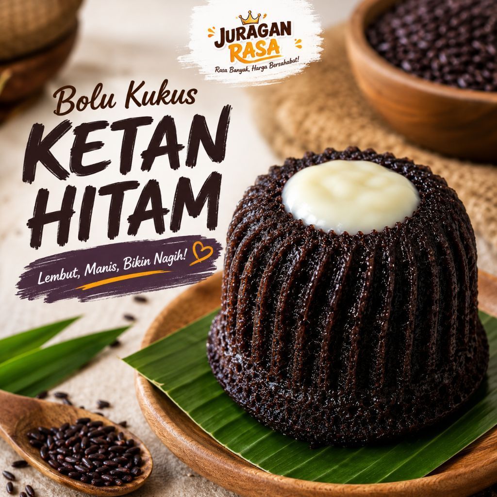 Bolu Kukus Ketan Hitam