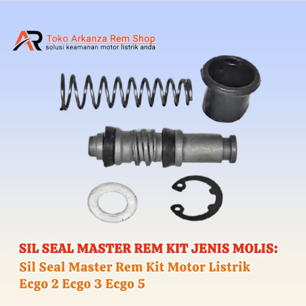 Sil Seal Master Rem Kit Motor Listrik Ecgo 2 Ecgo 3 Ecgo 5