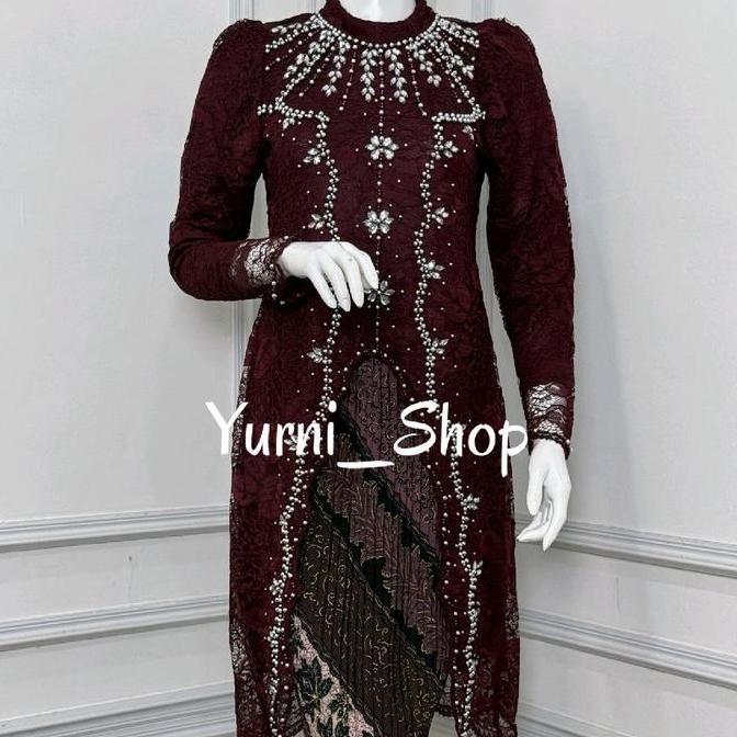 KEBAYA GLAMOR TUNIK GLAMOR PAYET MUTIARA TUNIK MEWAH KEBAYA TREN KEKINIAN 2026