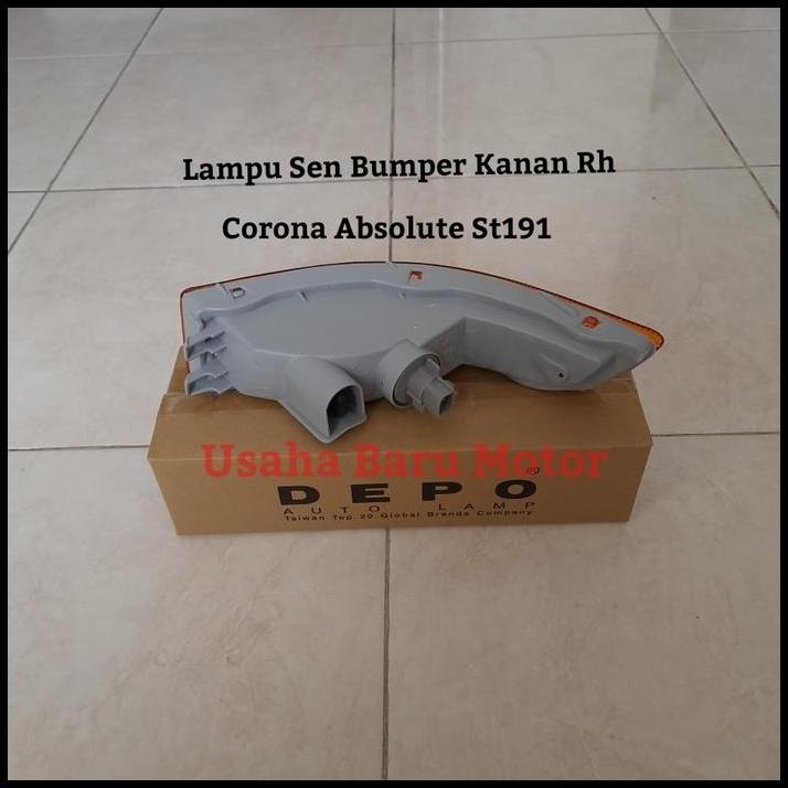 TERBARU LAMPU SEN SEIN BUMPER BEMPER 1PC KANAN RH TOYOTA CORONA ABSOLUTE ST191 