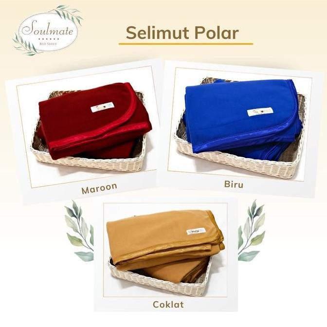 NEW Selimut hotel / Selimut Polar / Selimut Hotel Soulmate Bedsheet