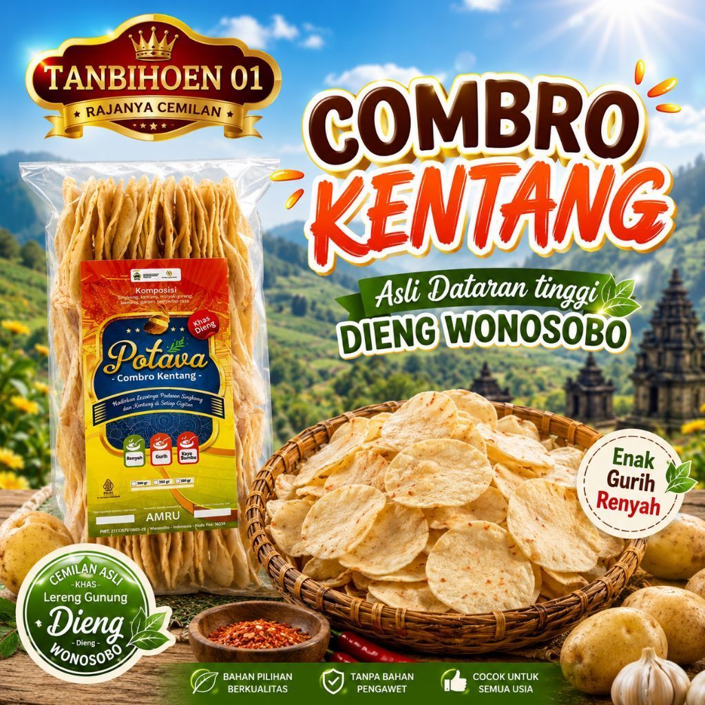 COMBRO KENTANG  ASLI DIENG WONOSOBO
