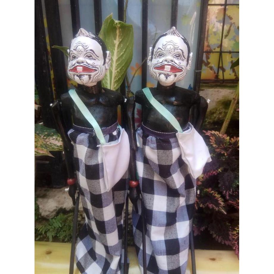 WAYANG GOLEK SEMAR (GIRI HARJA JELEKONG)BADAN LEHER KAYU