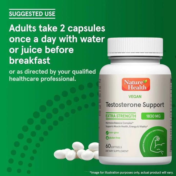 Segar- Testosterone Support 10 Mg | Meningkatkan Vitalitas Pria & Energi