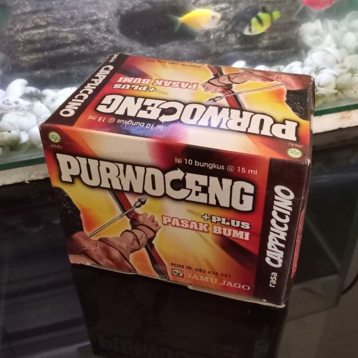 Jamu Jago Purwoceng Cair isi 10 sachet