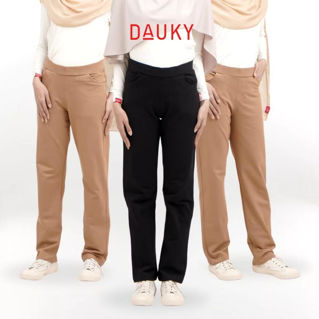 celana dauky STRAIGHT FIT DAUKY Stretch pants dauky