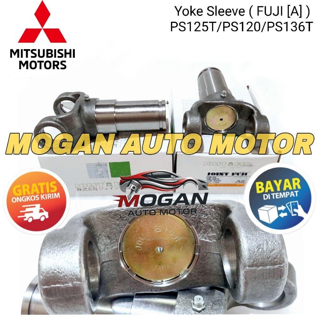 Sambungan Sok Kopel Gardan Flange Yoke Sleeve Sleeve ketapel Kokel Mitshubishi PS125T Canter PS120 P
