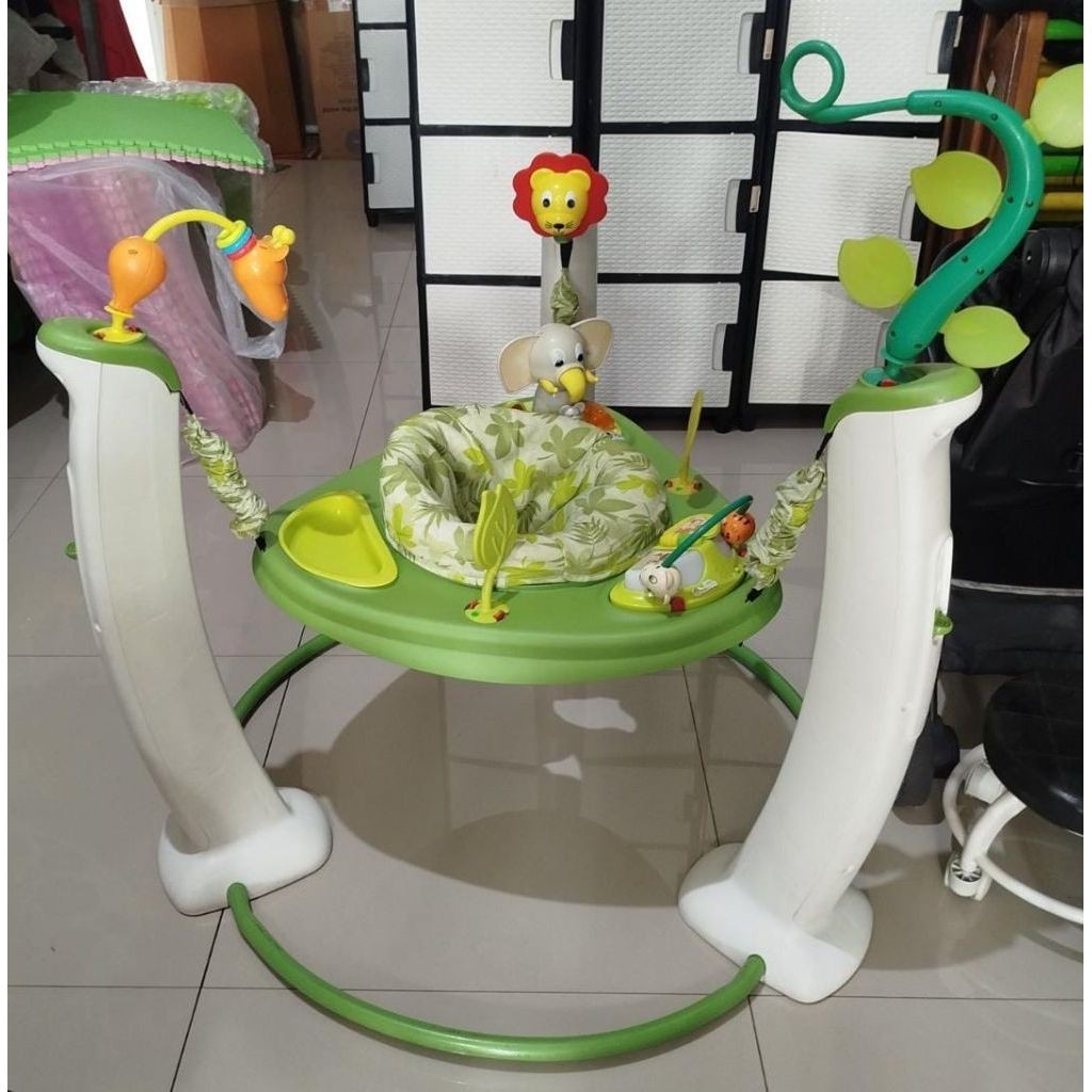Cocolatte Safari Baby Walker Jumperoo Exercauser