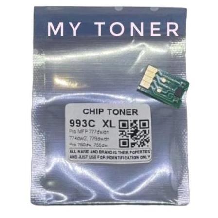 CHIP TINTA 993XL FOR PAGEWIDE 993XL PRO MFP 777DWDN 750DW 774DW 779DW 755DW 77940 HEMAT