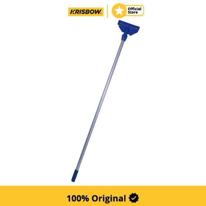 Promo Krisbow Gagang Pel Aluminium Tongkat Mop Stik Pembersih Handle Pel Batang Mop Diskon