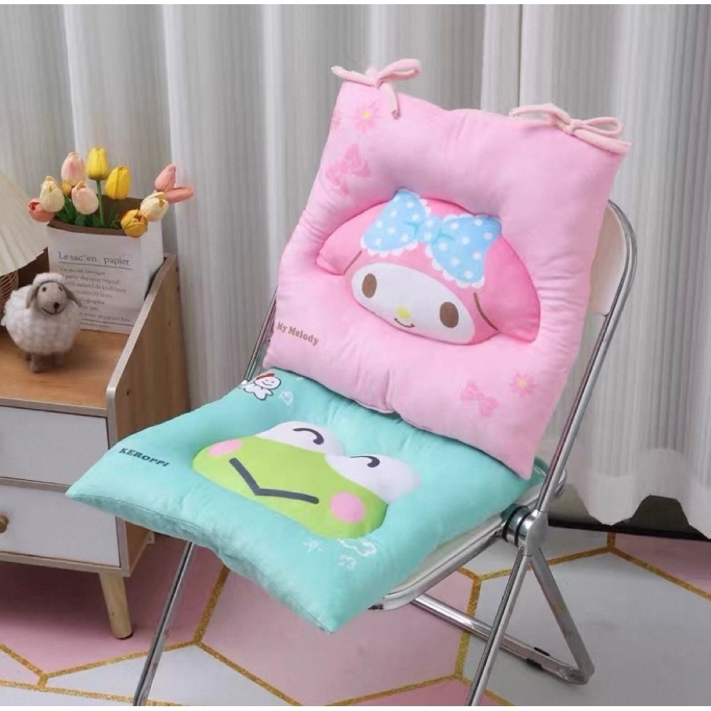 Bantal Duduk Sanrio Import Bantal Kotak Bantal Sofa Sanrio Alas Duduk Bantal Karakter Sanrio