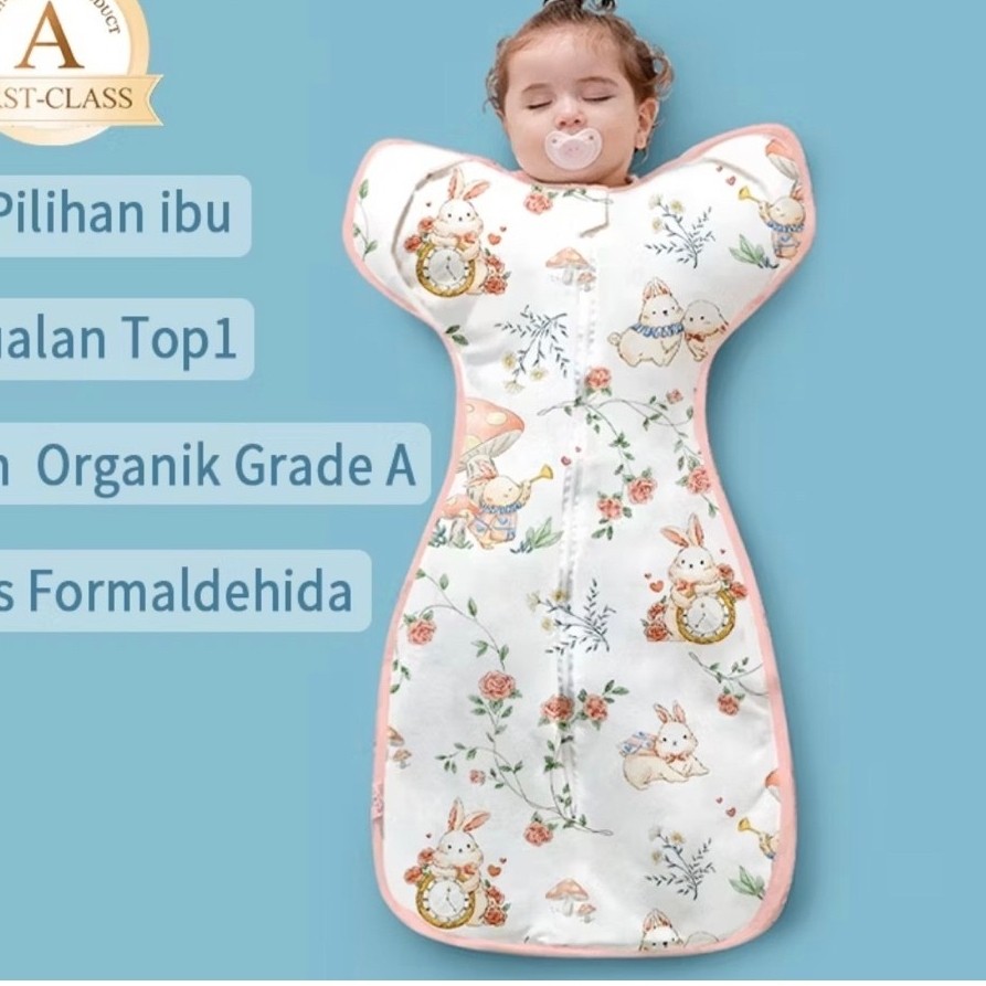 Einmilk Sleepsack Bayi Kantong Tidur Bayi Bedong Bayi sleeping bag bayi sleep sack bayi 100% Katun T