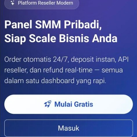 Source Code SMM Panel Lokal